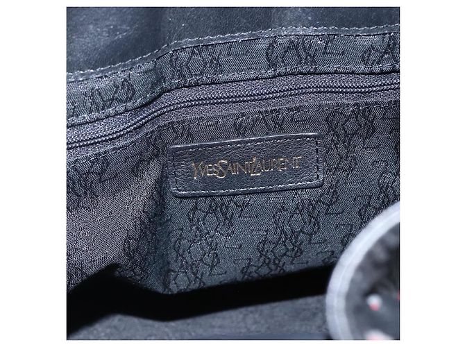 Saint Laurent Vintage Leather Nero - vista 6