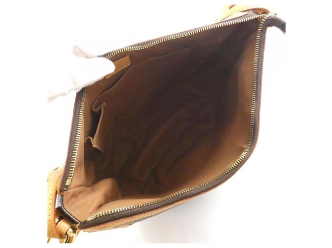 Borsa a tracolla Louis Vuitton Monogram Tulum GM M40075 Marrone - vista 10