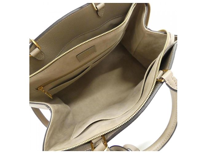 Borsa Louis Vuitton Monogram Empreinte Grand Palais MM Grigio - vista 6