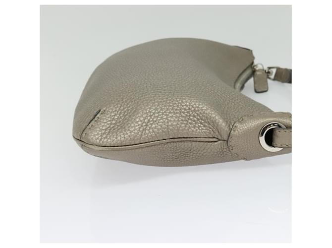 Fendi Selleria Leather Medium Marrone - vista 4