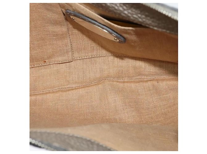 Fendi Selleria Leather Medium Marrone - vista 5