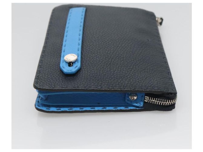 Fendi Selleria Zip Leather Nero - vista 3