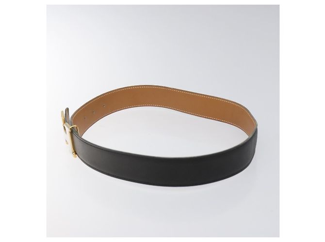 Hermès Hermes Constance Reversible Belt Leather Medium Black - view 3