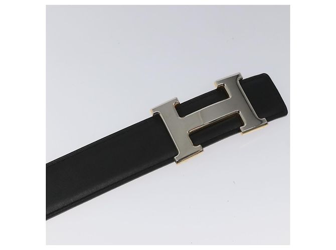 Hermès Hermes Constance Reversible Belt Leather Medium Black - view 5