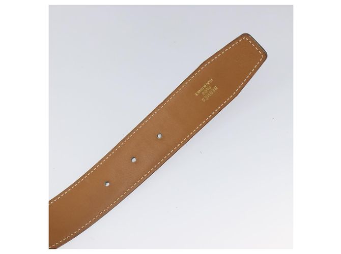 Hermès Hermes Constance Reversible Belt Leather Medium Black - view 7
