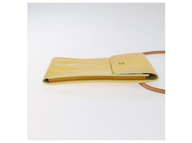 Louis Vuitton Kenmare Shoulder Patent leather Giallo - vista 3