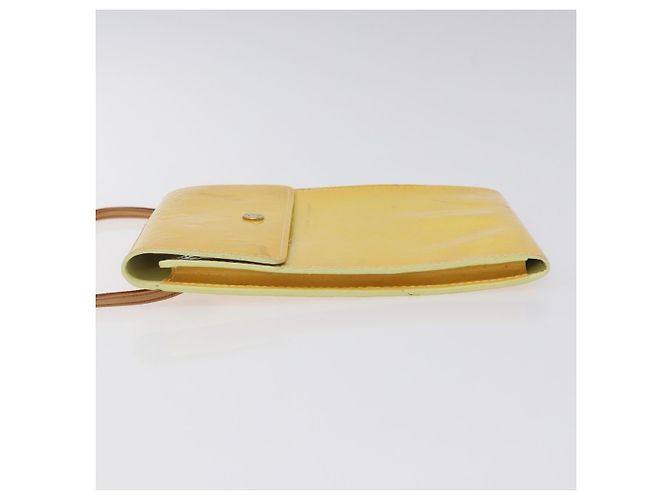 Louis Vuitton Kenmare Shoulder Patent leather Giallo - vista 4