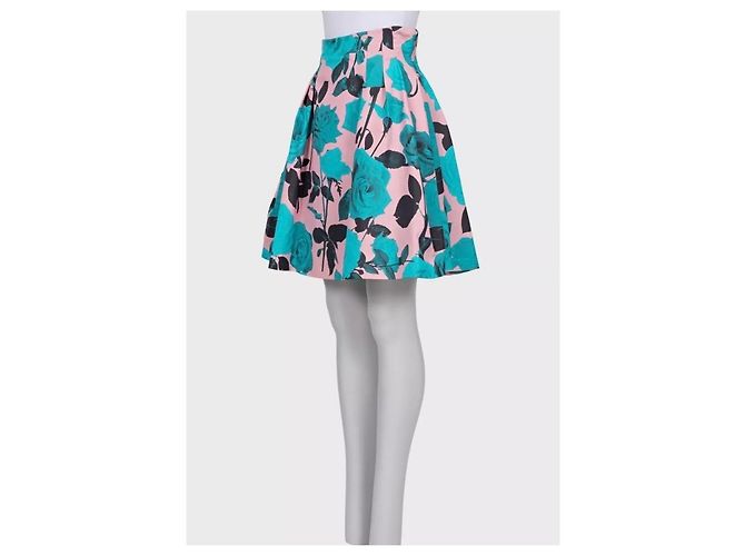 Falda Christian Dior de seda con estampado floral NWOT FR38 M Sem estrenar - vista 2