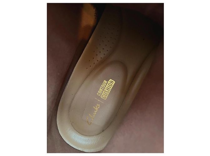 Stivaletti Clarks in Pelle Marrone - vista 6