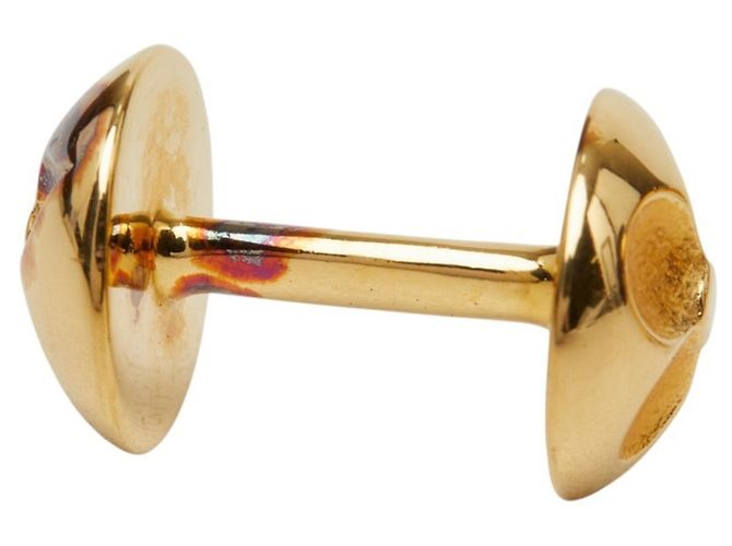 Gemelli Louis Vuitton placcati in oro M30974 D'oro - vista 3