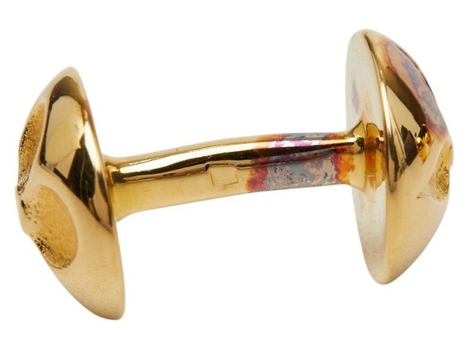 Gemelli Louis Vuitton placcati in oro M30974 D'oro - vista 4