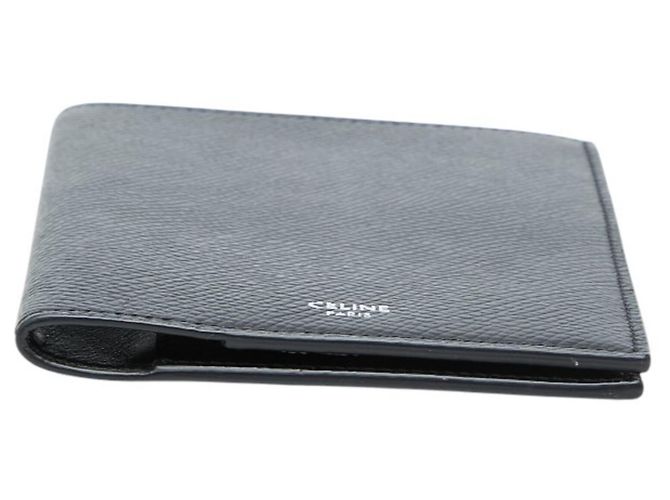 Céline Celine Black Leather Passport Cover - view 3