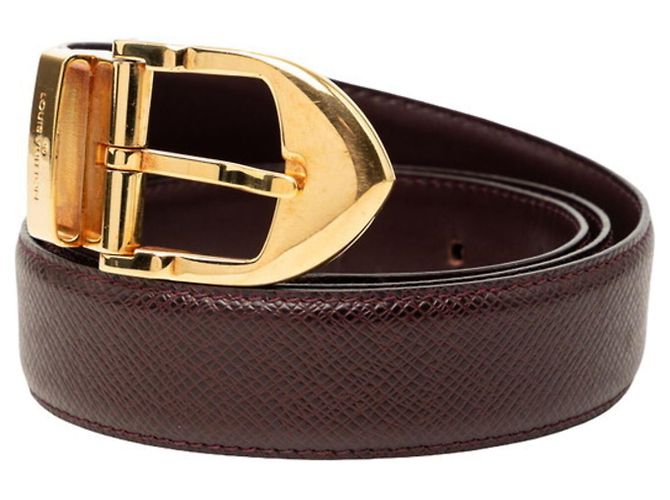 Louis Vuitton Taiga Ledergürtel Braun - Ansicht 2