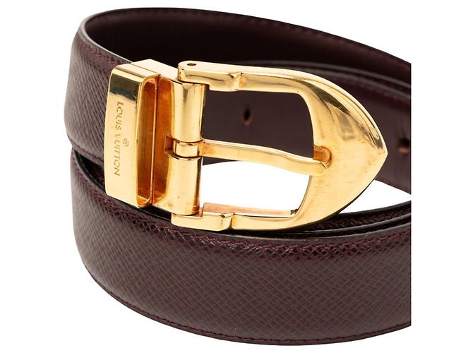 Louis Vuitton Taiga Ledergürtel Braun - Ansicht 4