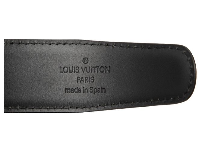Cintura Louis Vuitton Epi Ceinture Classic Nero - vista 6