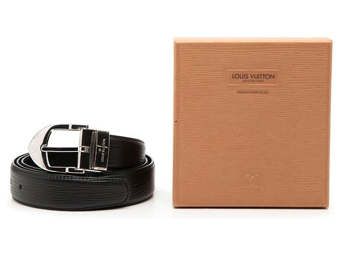 Cintura Louis Vuitton Epi Ceinture Classic Nero - vista 9