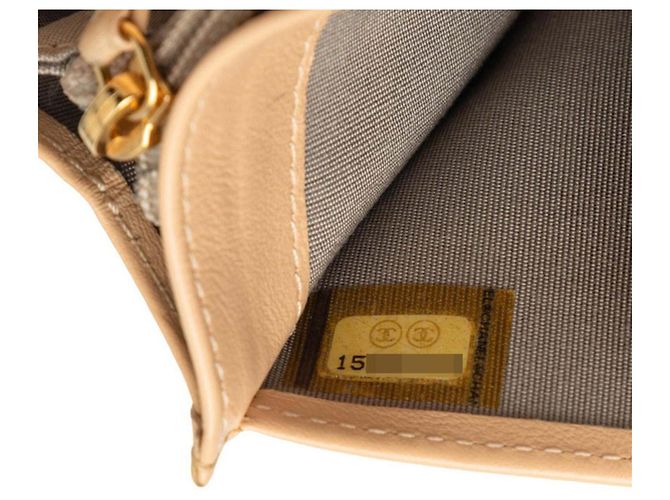 Chanel Coco Mark Long Wallet Beige - Ansicht 5
