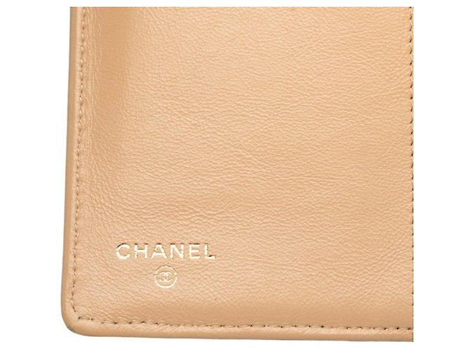 Chanel Coco Mark Long Wallet Beige - Ansicht 6