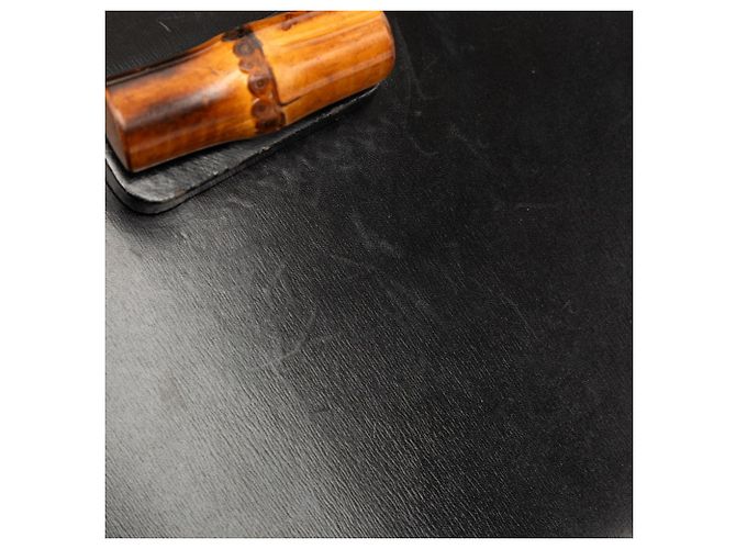 Borsa a Mano Gucci Bamboo Borsa a Spalla Nero - vista 7