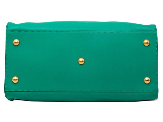 Saint Laurent Y-Line Cabas Classic Cabas-Tasche Grün - Ansicht 3