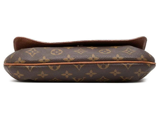 Borsa a tracolla corta Louis Vuitton Monogram Musette Tango Marrone - vista 3