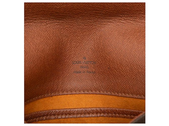 Borsa a tracolla corta Louis Vuitton Monogram Musette Tango Marrone - vista 6