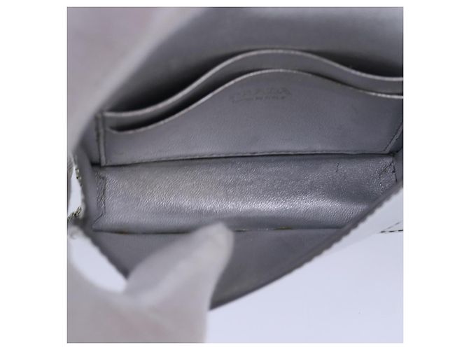 Cuero adornado con cadenas Prada Plata - vista 5