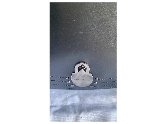 Borsa a tracolla Longchamp Cavalcade Large in pelle nera – nuovo Nero - vista 8