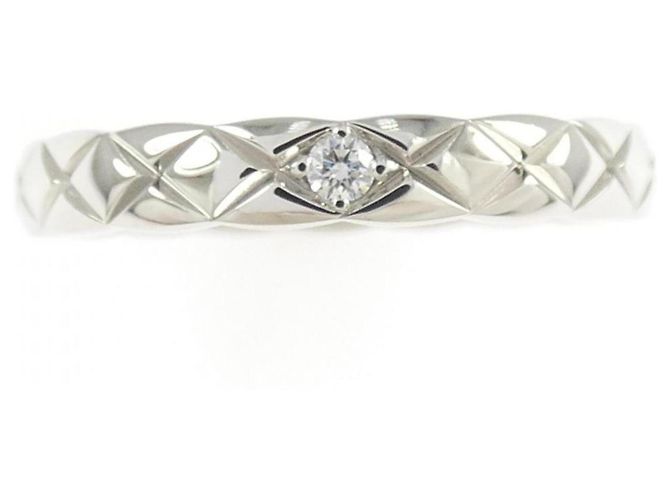 Chanel Coco Crush Ring Small in Platin mit Diamant - Ansicht 2