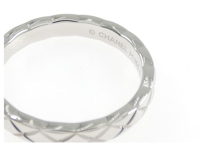Chanel Coco Crush Ring Small in Platin mit Diamant - Ansicht 3
