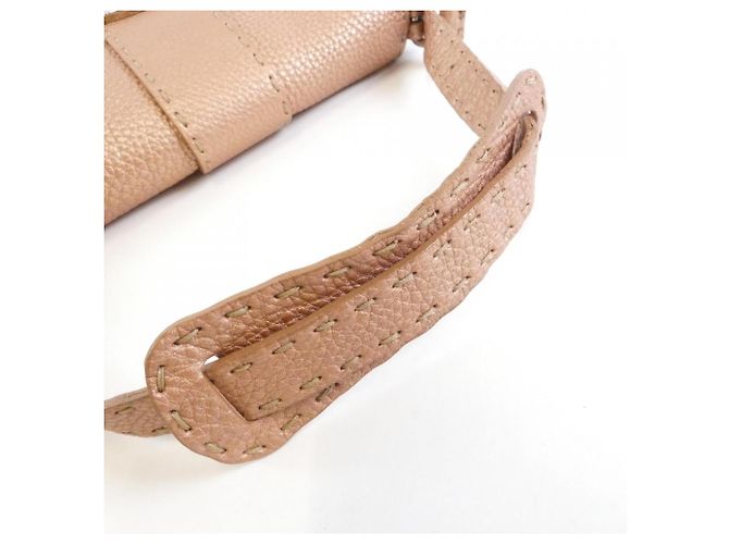 Borsa a Spalla Fendi Selleria 8BR407 NDU Rosa - vista 5