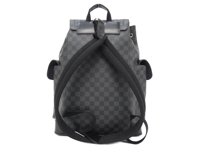 Louis Vuitton Damier Graphite Christopher MM Rucksack Damier ebene - Ansicht 2
