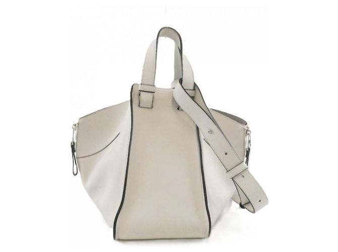 Loewe Hammock Small Schultertasche Weiß - Ansicht 2