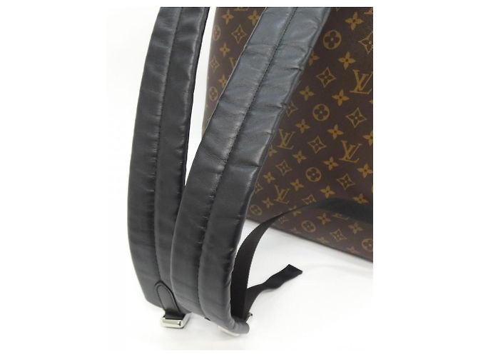 Zaino Louis Vuitton Monogram Macassar Josh M45349 Marrone - vista 6