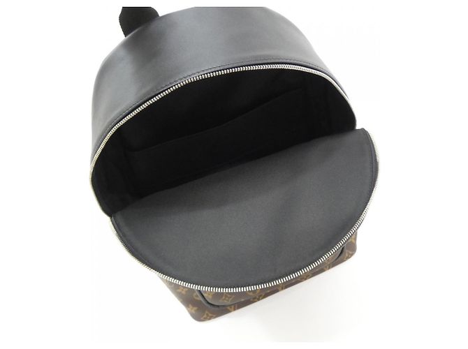 Zaino Louis Vuitton Monogram Macassar Josh M45349 Marrone - vista 7