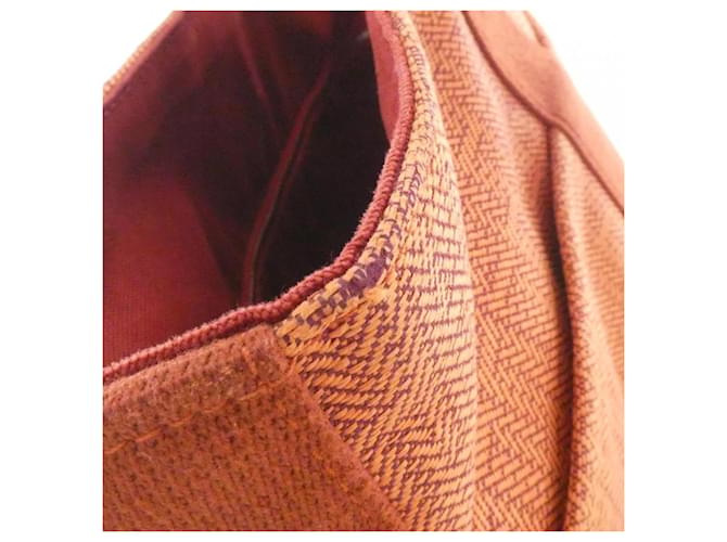 Hermès Borsa Hermes Saxo MM Arancione - vista 4