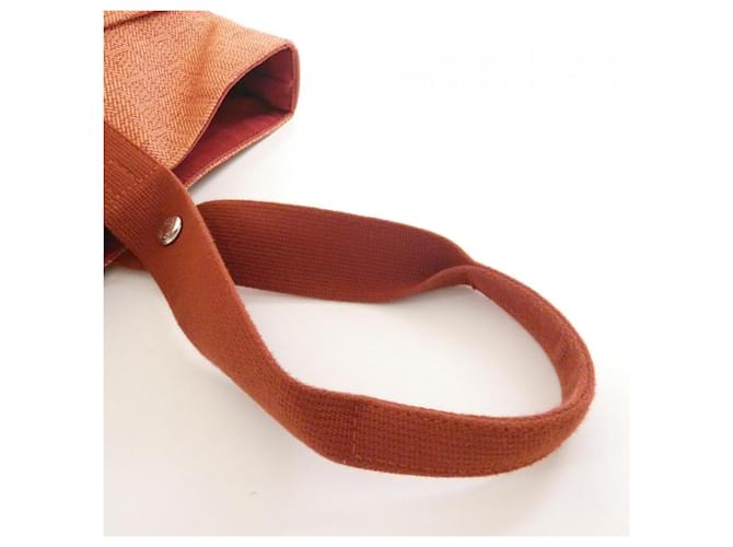 Hermès Borsa Hermes Saxo MM Arancione - vista 5