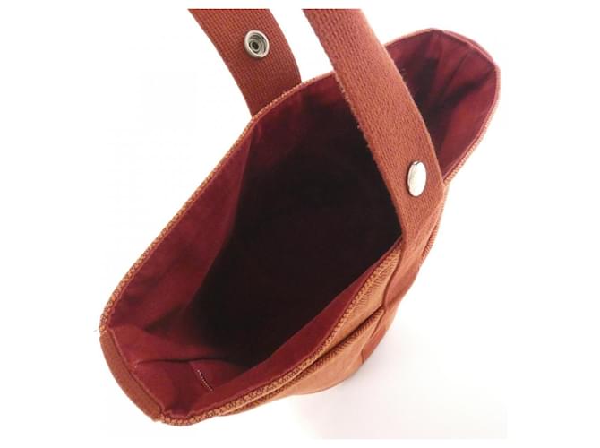 Hermès Borsa Hermes Saxo MM Arancione - vista 6