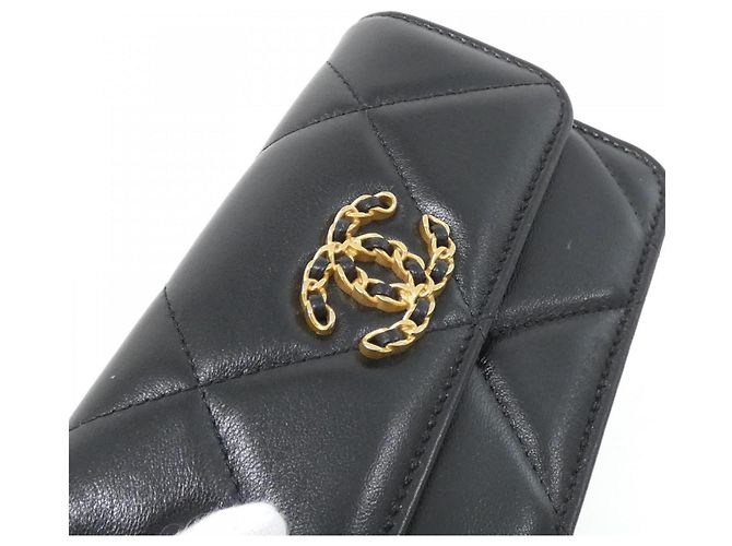 Borsa Chanel 19 Line AP2450 Nero - vista 6