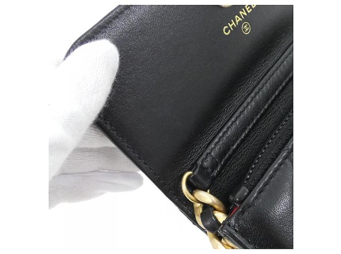 Borsa Chanel 19 Line AP2450 Nero - vista 9