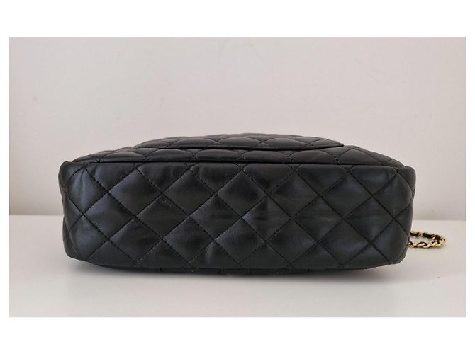 Borsa Chanel Mademoiselle Modello Giacca in Pelle Nero - vista 17