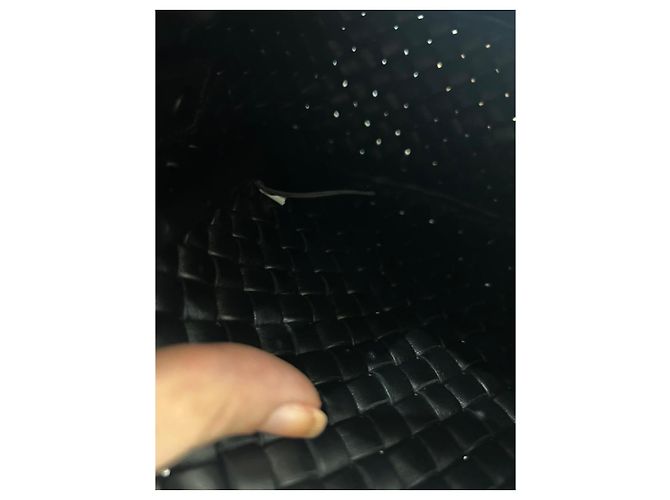 Bottega Veneta Cobble Intrecciato Borsa a tracolla - Nero - vista 15