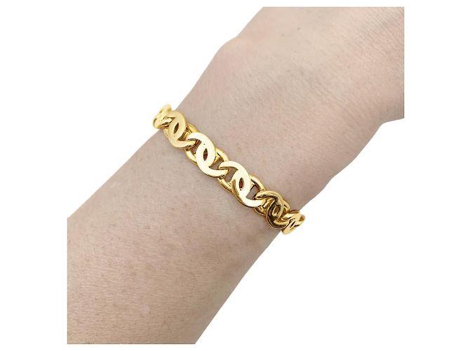 Autre Marque Bracciale d'oro, maglia occhio di tigre. - vista 5