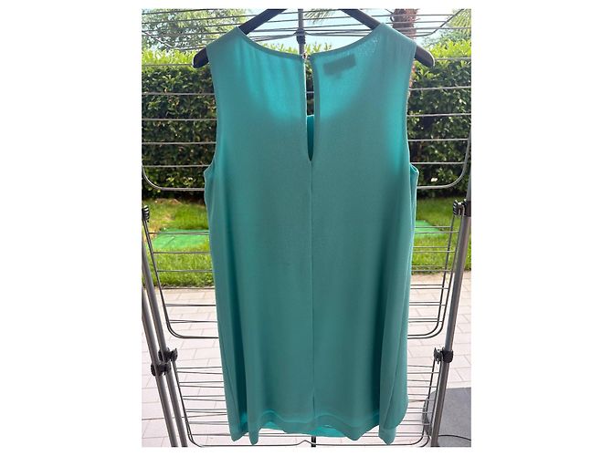 Autre Marque Coveri Top Azul Claro con Volantes - vista 2