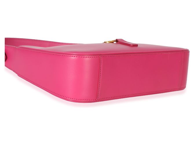 Saint Laurent Borsa Hobo Le 5 7 Small in pelle di vitello liscia rosa - vista 7