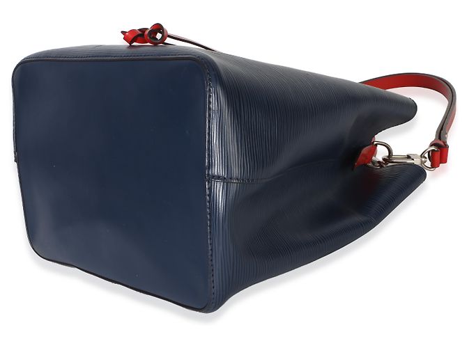 Néonoé Louis Vuitton Navy Red Epi Neonoe MM Blu - vista 7