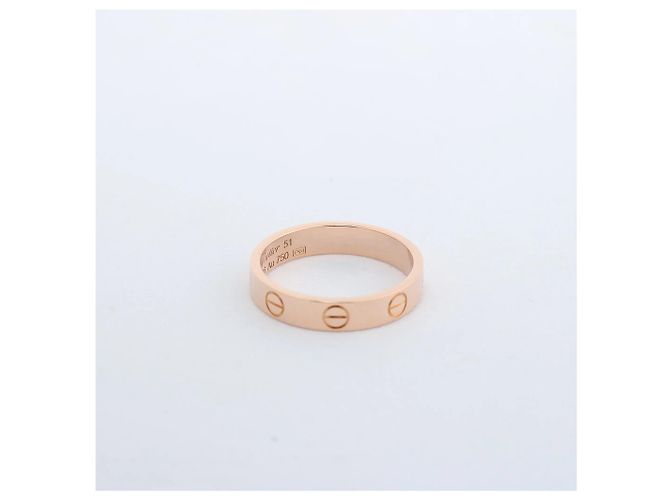 Anello Cartier Mini Love 750(PG) 3.2g 51 QVO496 D'oro - vista 10