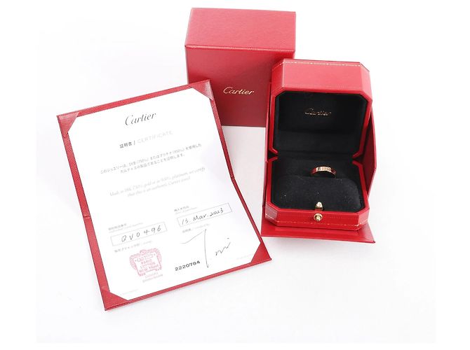 Anello Cartier Mini Love 750(PG) 3.2g 51 QVO496 D'oro - vista 12