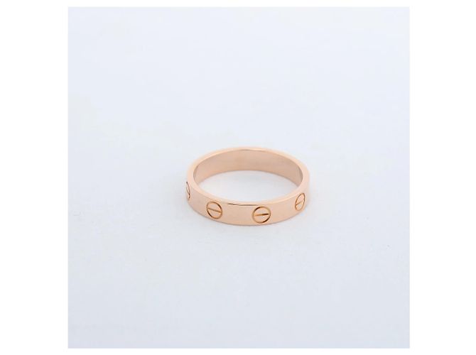 Anello Cartier Mini Love 750(PG) 3.2g 51 QVO496 D'oro - vista 7