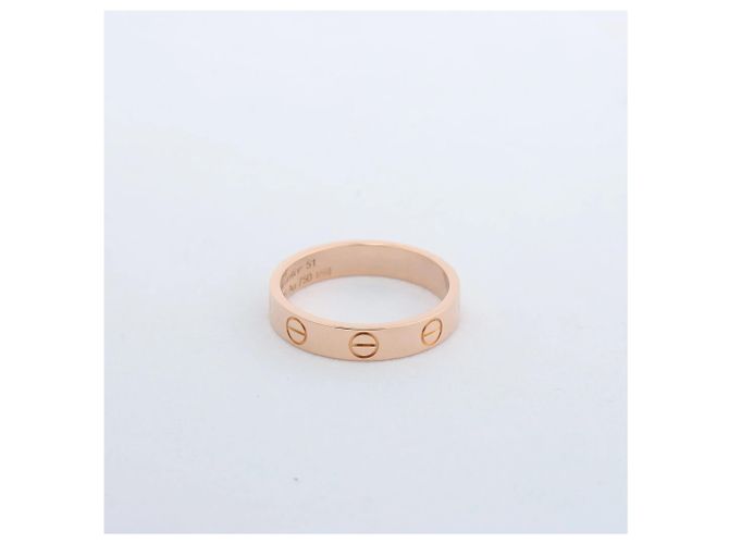 Anello Cartier Mini Love 750(PG) 3.2g 51 QVO496 D'oro - vista 9
